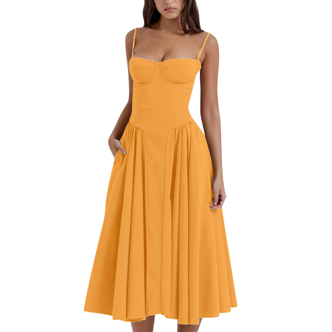 JULIETTE™ – Chic Sleeveless Bodycon Evening Dress