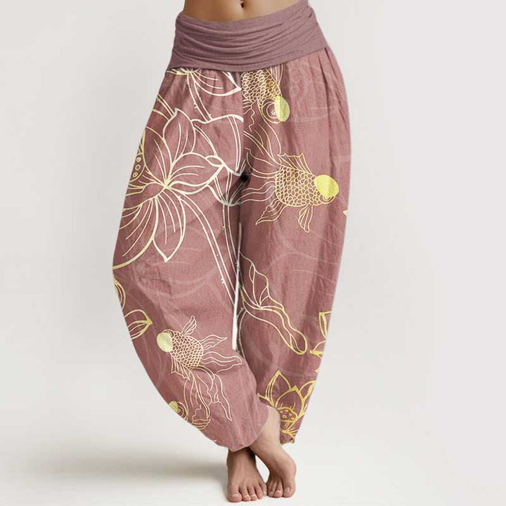 Zenira Flow Cotton Harem Pants