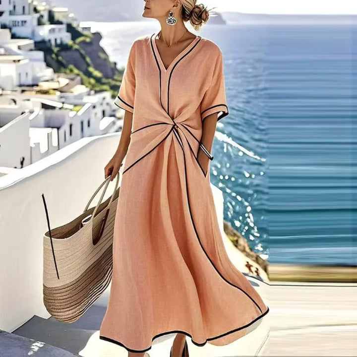 Mila | Elegant Dress with Flattering Waist and Vacation Chic