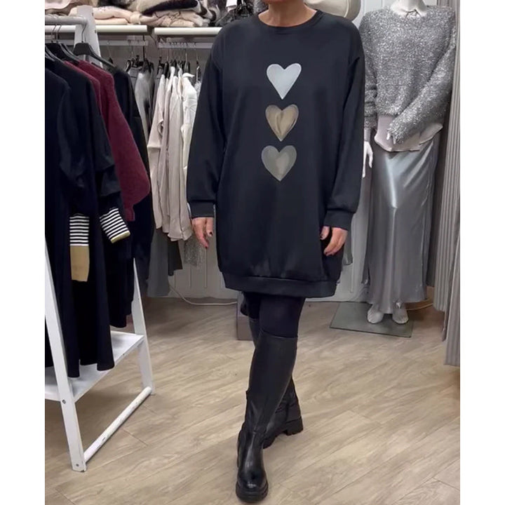 BRIANA™ - Relaxed Fit Sweatshirt Dress