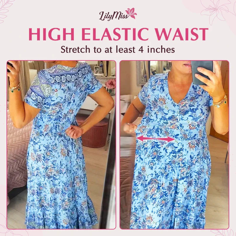 SARAH™ Floral V-Neck Dress