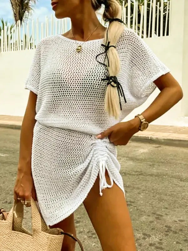 SANTANA™ - Relaxed Round Neck Summer Cover-Up Dress