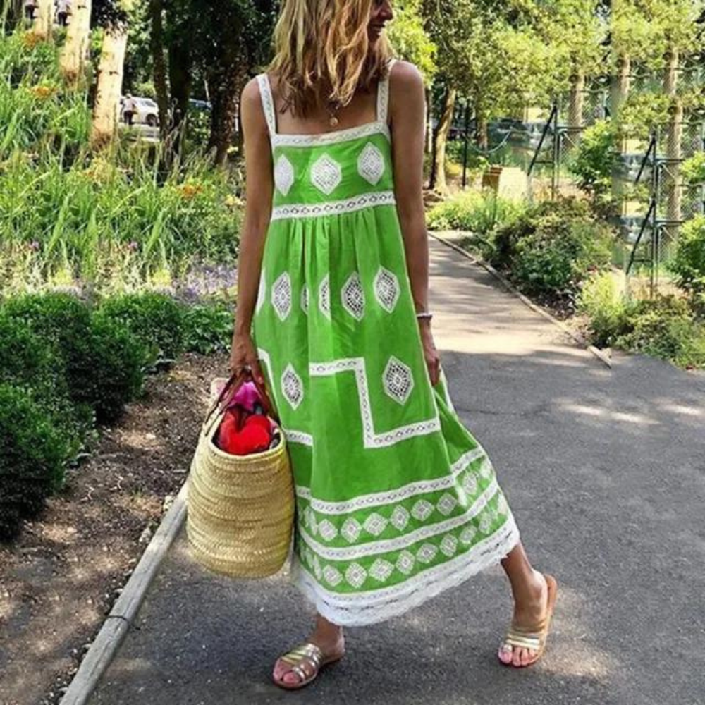 Patricia - Sleeveless Vintage Dress