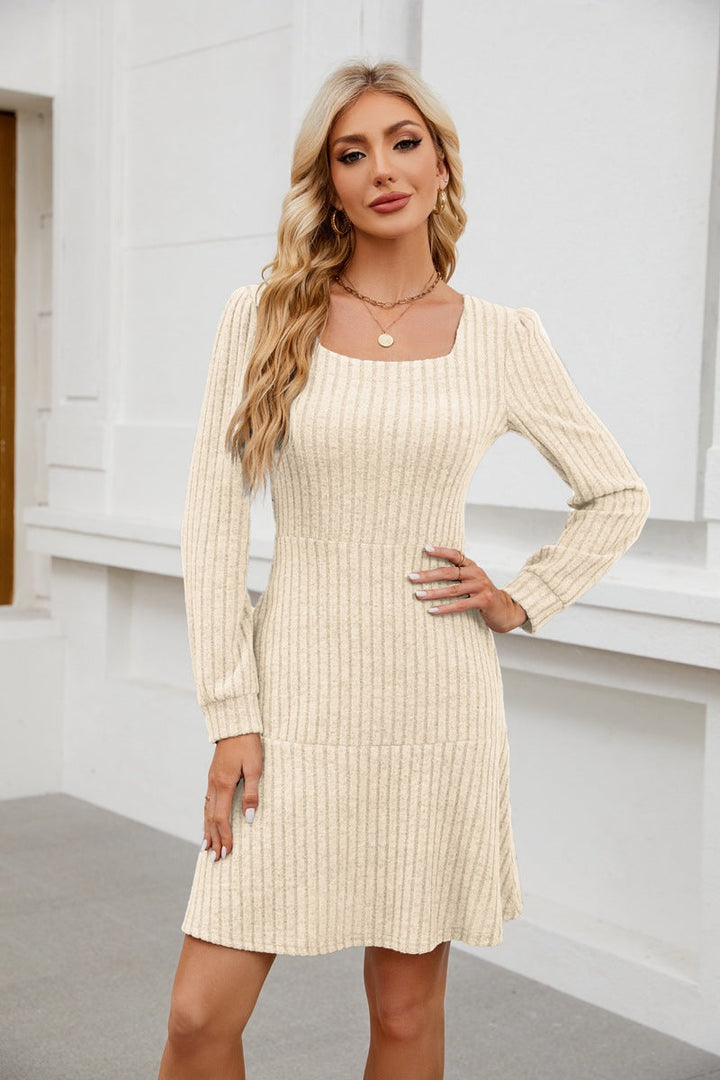 LYRA™ - Comfy Autumn Babydoll Dress