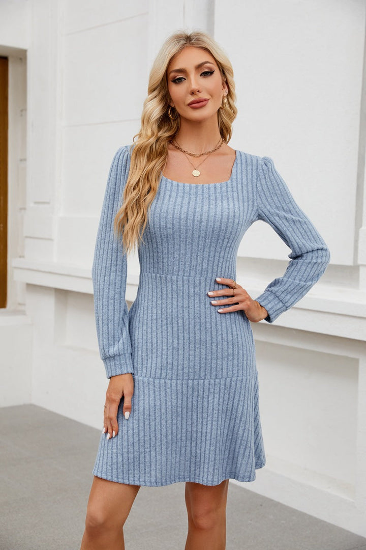 LYRA™ - Comfy Autumn Babydoll Dress