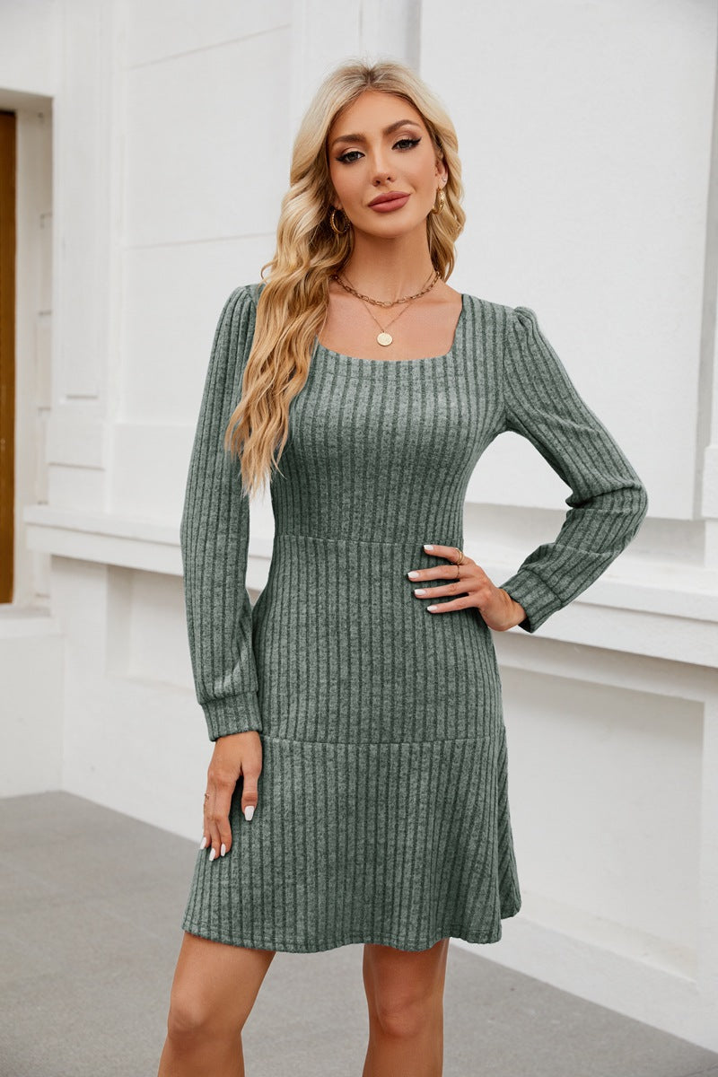 LYRA™ - Comfy Autumn Babydoll Dress