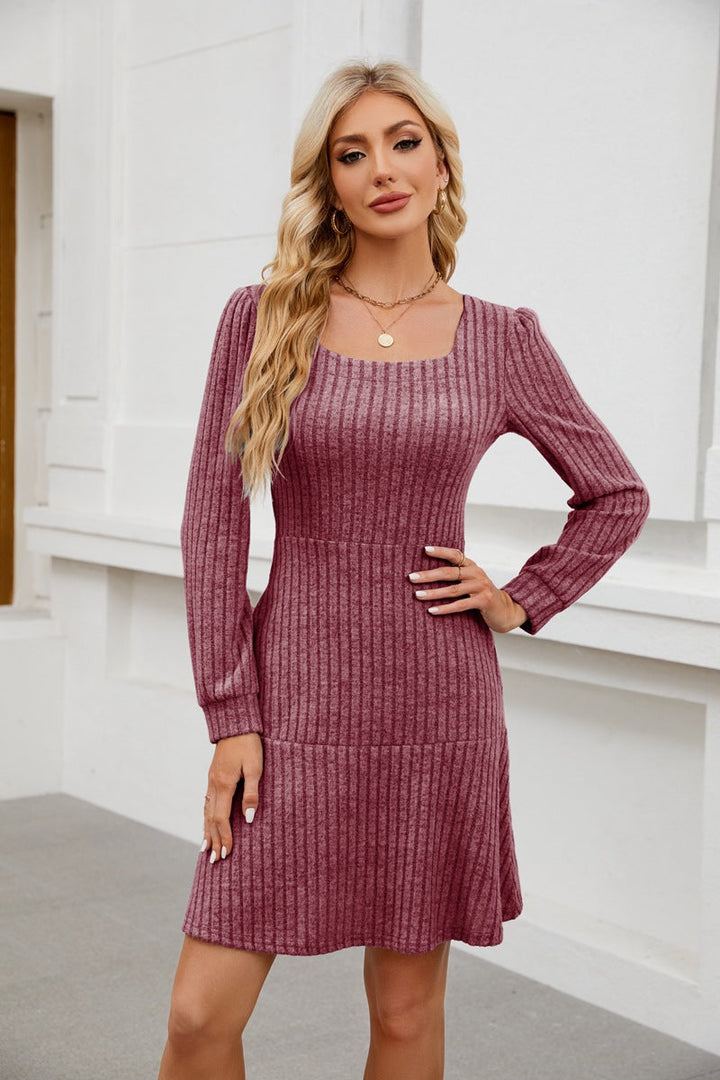 LYRA™ - Comfy Autumn Babydoll Dress
