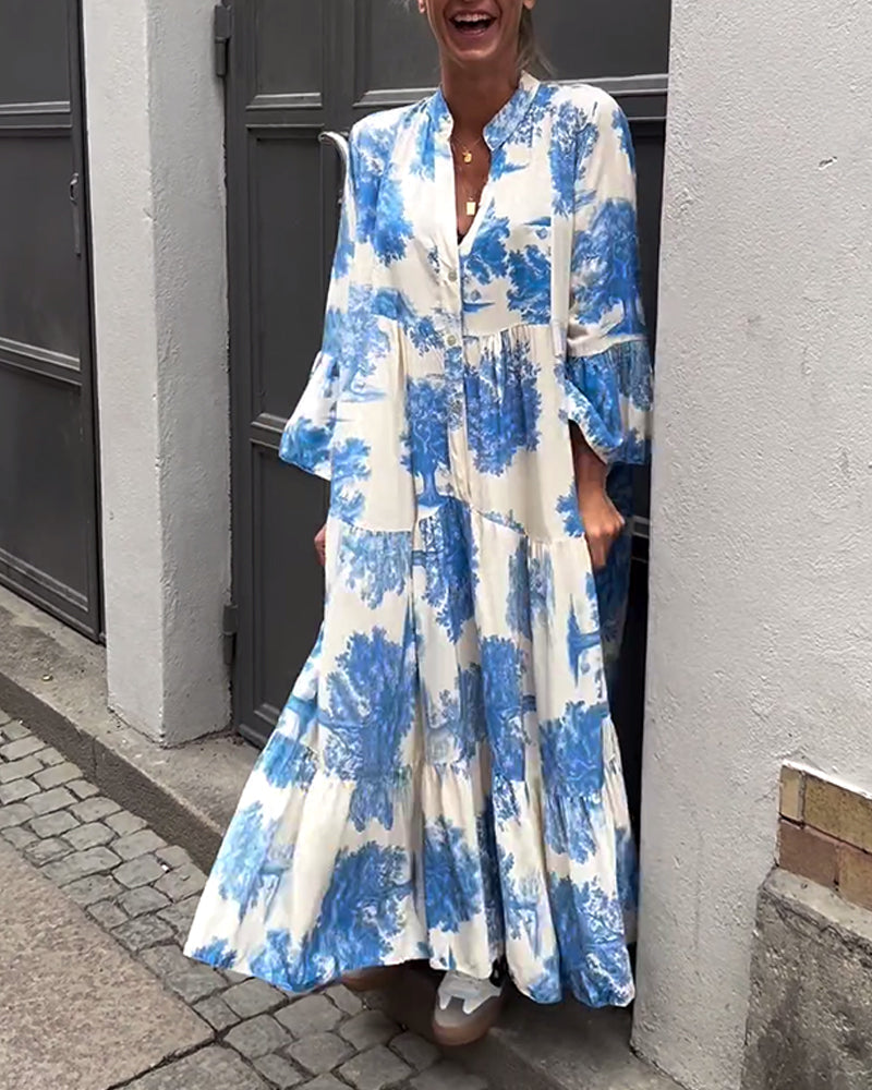 Honey - Flowing Long Dress