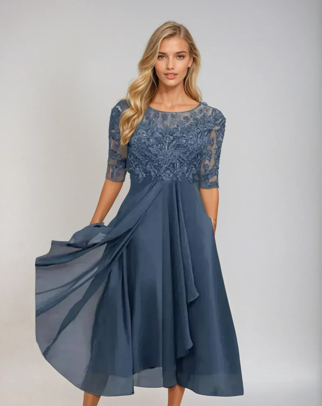 Margherita Lace Occasion Dress